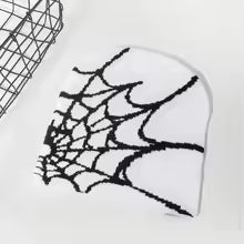 Knitting Spider Web Design Hat Skullies Beanies for Men Women Pullover Pile Cap Y2k Goth Warm Beanie Hats New Hip-hop Street Cap   4.6   235 Reviews   ౹   2,000+ sold